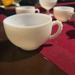 Elegant White Teacup Set